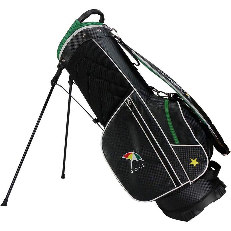 《送料込》 アーノルド・パーマー PU スタンドバック APCB-08J 9型 キャディバック (ブラック) 【M2454421818】(12620円)