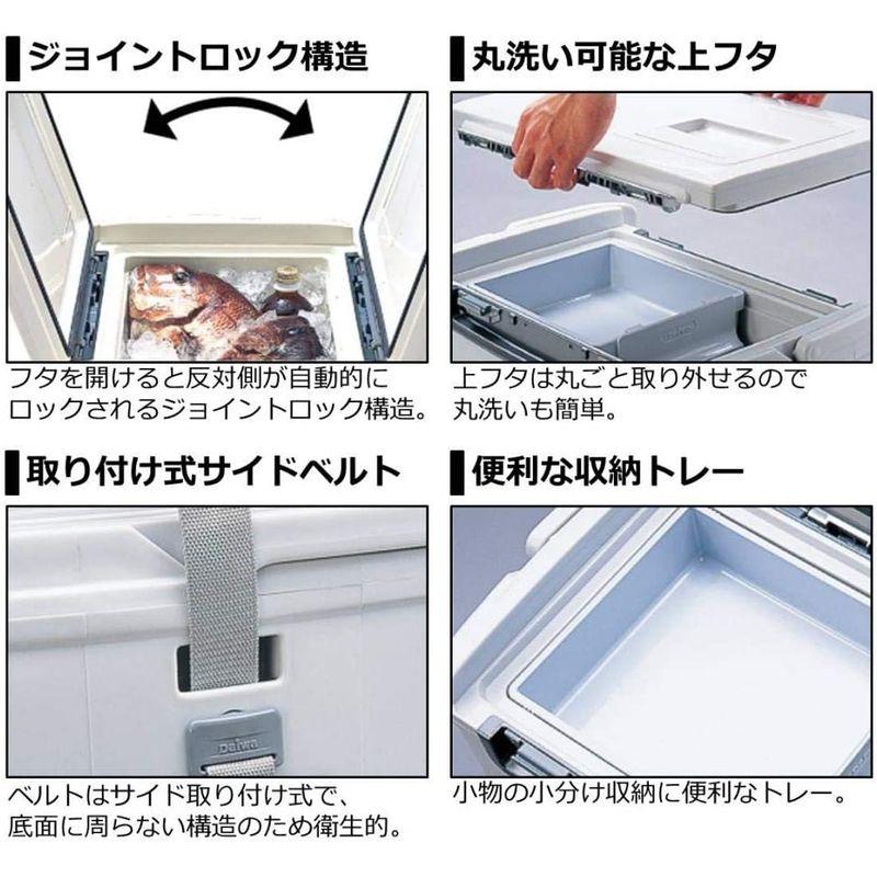 ダイワ(DAIWA) クーラーボックス RX SU2600X ホワイト/シルバー 釣り 26リットル DAIWA クーラーボックス RX SU2600X ホワイト/シルバー 釣り 26リットル cm