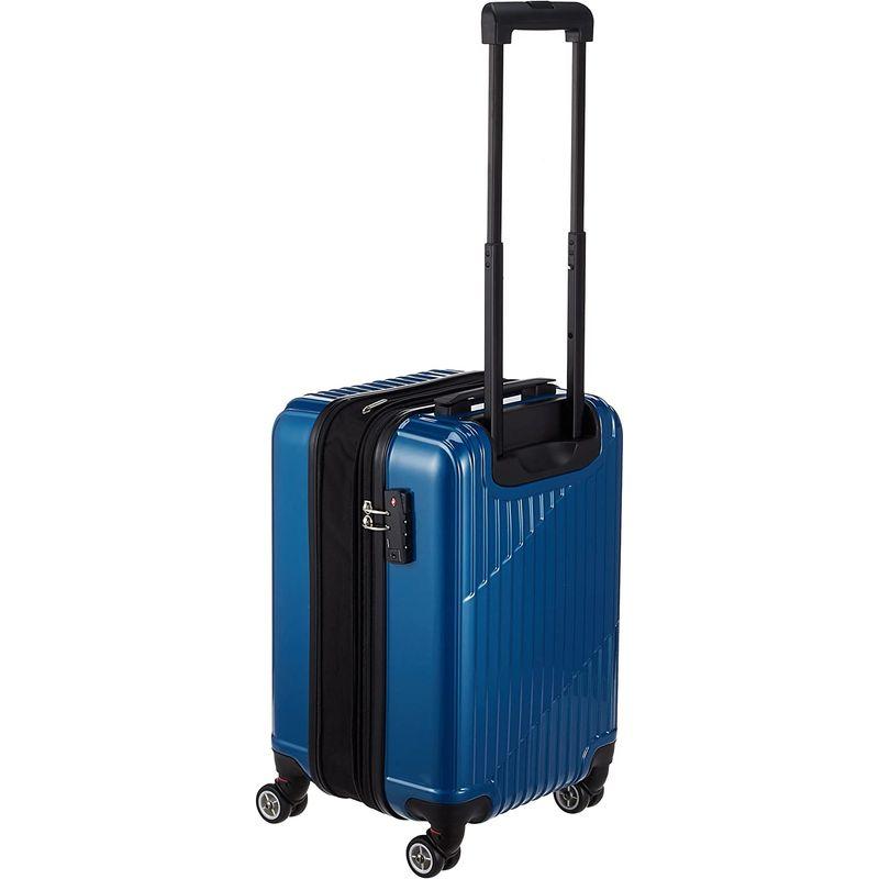 エース スーツケース クレスタ 機内持ち込み可 エキスパンド機能付 39L(拡張時) 48 cm 3.2kg ブルー スーツケース クレスタ 機内持ち込み可 エキスパンド機能付 39L 拡張時 cm 2kg ブルー 表地 ポリカーボネート/ABS樹脂