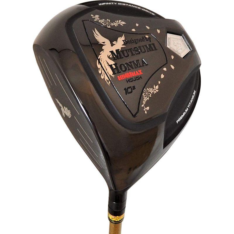 【まとめ売り】 ムツミホンマ (Mutsumi Honma) 鳳凰チタンドライバー MH488MAX 左用 シャフト硬度:R ブラック 【6039410042】(21387円)