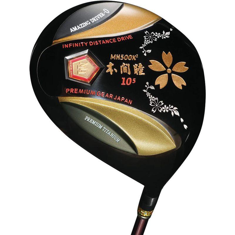 ムツミホンマ (MUTSUMI HONMA) 高反発ドライバー MH500X2 ゴルフクラブ カーボンシャフト ロフト角10.5度 シニア 6249563163