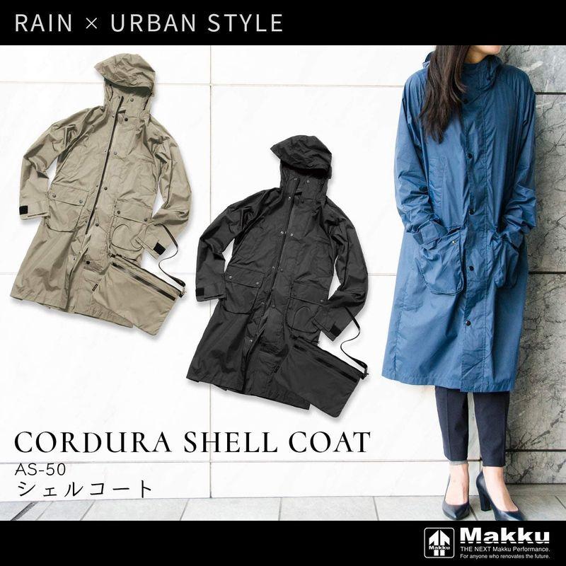 マック レインコート (高撥水/軽量生地) (軽量高密度CORDURA ナイロン) (袖口調節フィットテープ) (フードドローコード調節) ナイロン レインコート 高撥水/軽量生地 軽量高密度CORDURA 袖口調節フィットテープ フードドローコード調節 SIZE ゆき丈 身幅 着丈 5cm