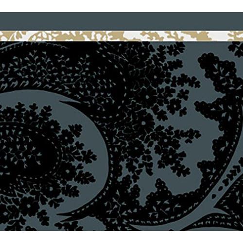 リリカラ 壁紙 トリムボーダー50本 エレガンス 花柄 内装 ブラック 住宅設備 Lw 2871 ネットショップ A B0761trh8h 2601 アイエスケー