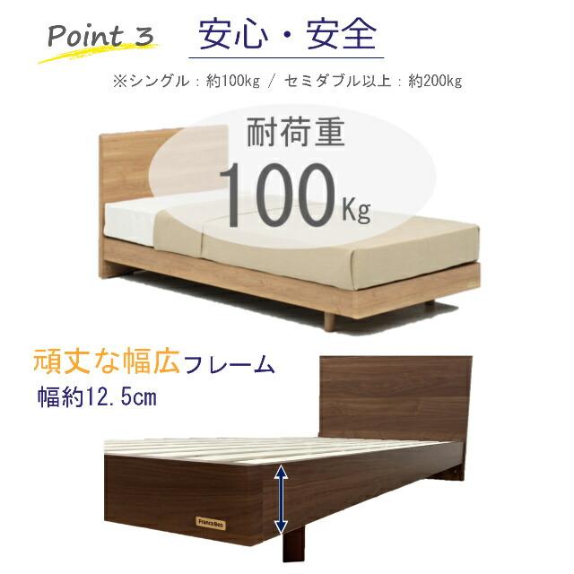 フランスベッド（FRANCEBED） ベッド PR70-05F LGフレーム シングル