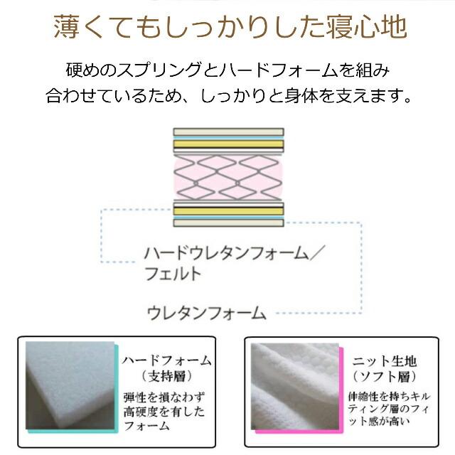 フランスベッド（FRANCEBED） 送料無料 マットレス MT-030スリム