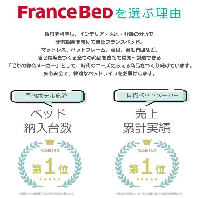 フランスベッド（FRANCEBED） シングル マットレス TW-010α ハード 高