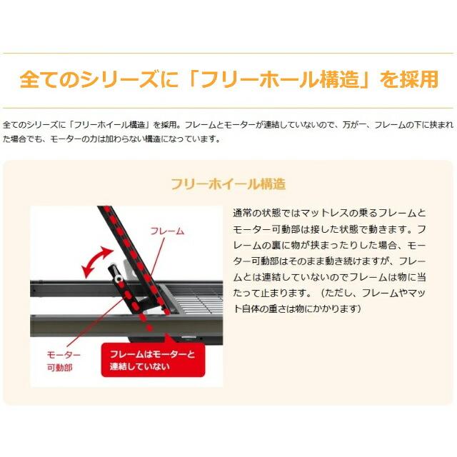 マット付 フランスベッド　レステックス-01FN　2モーター　電動ベッド　RX-STD-EX　非課税商品　シングル　グリップ付きヘッドボード　組立設置無料｜iskagu｜10