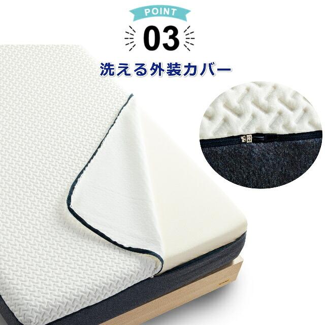 フランスベッド（FRANCEBED） ノンスプリングマットレス ROLY POLY