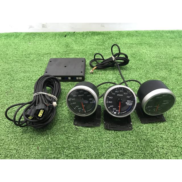 CR−X E-EF8 ディフィメーターセット SIR 3連メーター 水温計 油温 