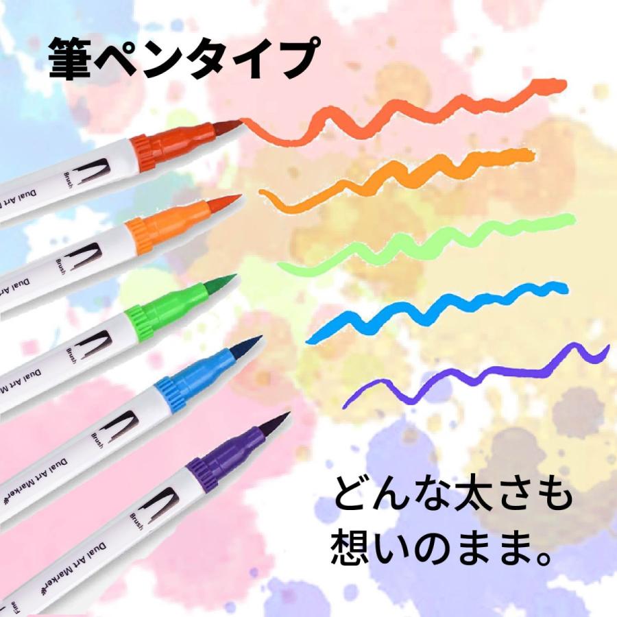 カラー筆ペン 1色セット 水彩毛筆 水彩ペン アートマーカー 太字細字 塗り絵 事務用 画材 子供用画材 収納ケース付き 1 Color Island Banana Me Island Banana 通販 Yahoo ショッピング