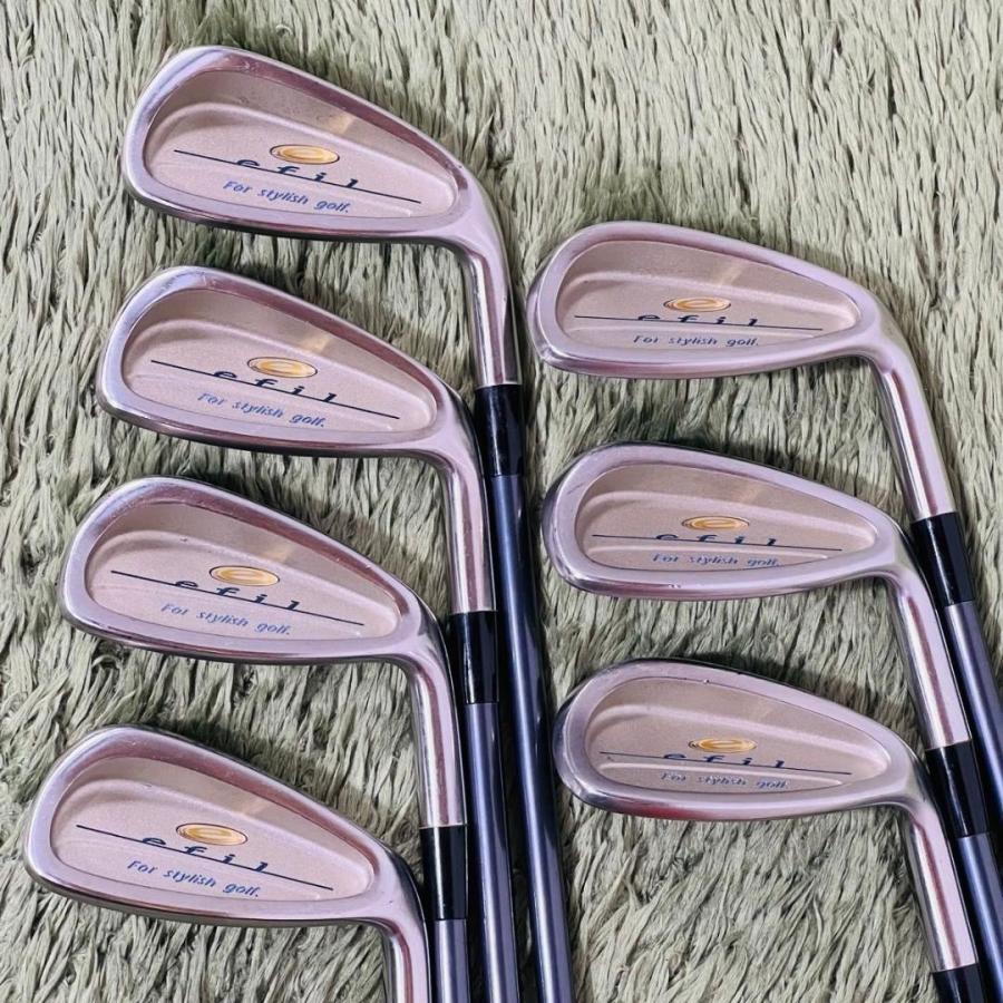 新品 Mizuno efil ゴルフバッグ キャディバッグ レディース ミズノ エフィル キャディバッグ付き 9本セット レディースゴルフ