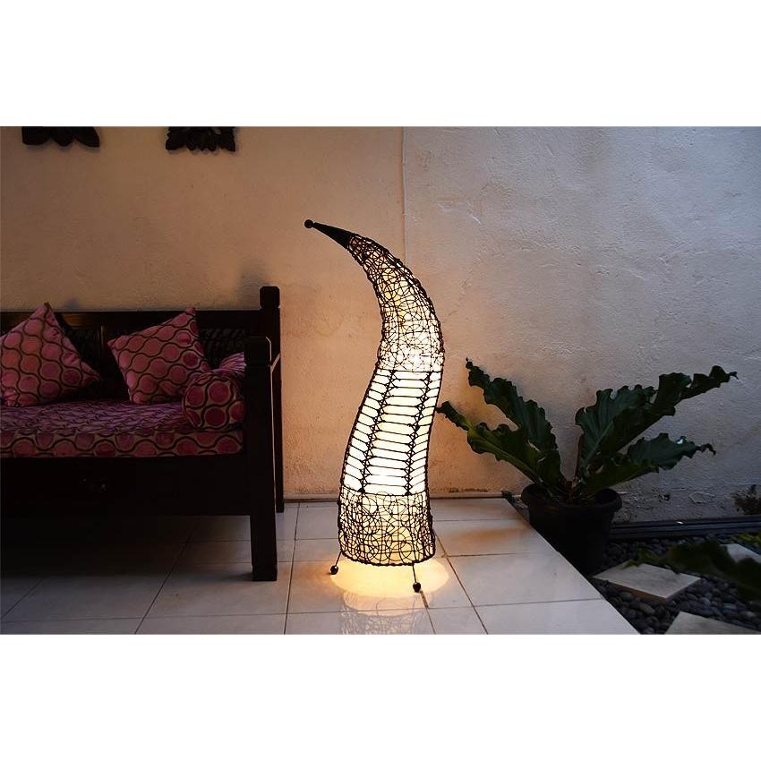 LED電球付】アジアン照明 おしゃれ照明 フロアライト フロアスタンド