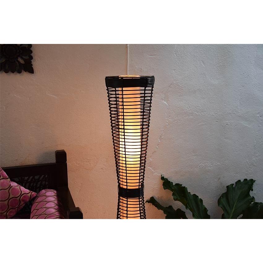 LED電球付 アジアン照明 おしゃれ照明 フロアライト フロア