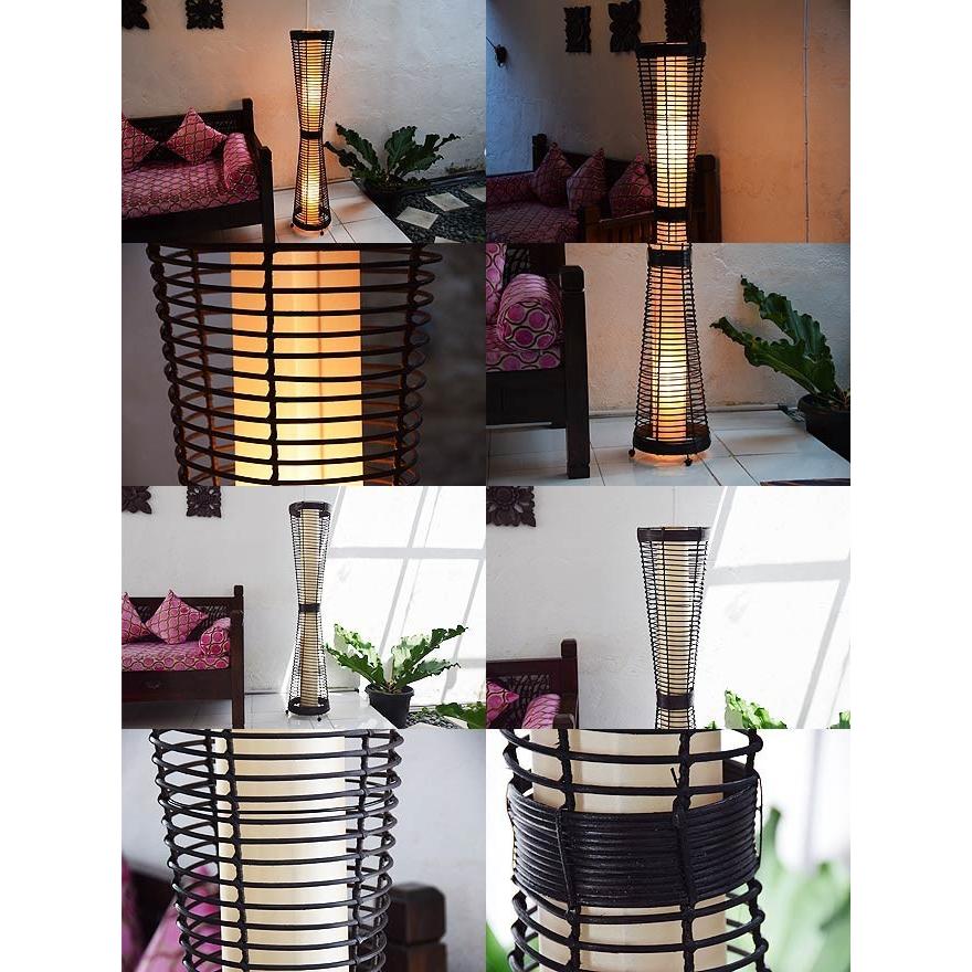 LED電球付 アジアン照明 おしゃれ照明 フロアライト フロア