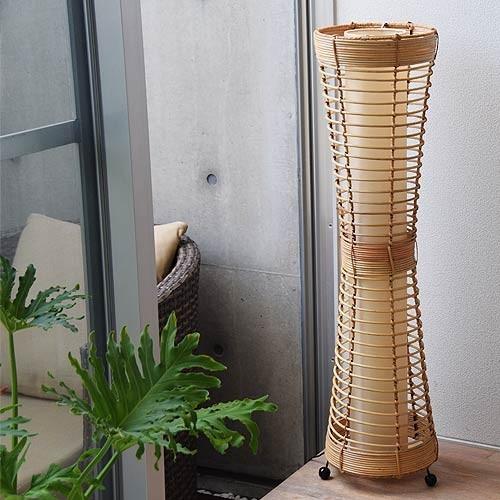 LED電球付 アジアン照明 おしゃれ照明 フロアライト フロアスタンド
