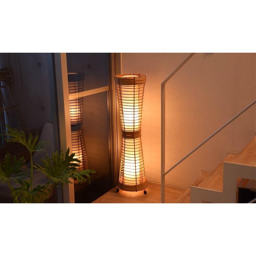 LED電球付 アジアン照明 おしゃれ照明 フロアライト フロアスタンド