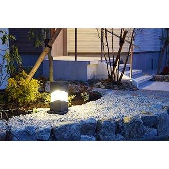 AM49 灯籠 間接照明 庭園 焼物 置物 インテリア 高さ27cm 2025年最新