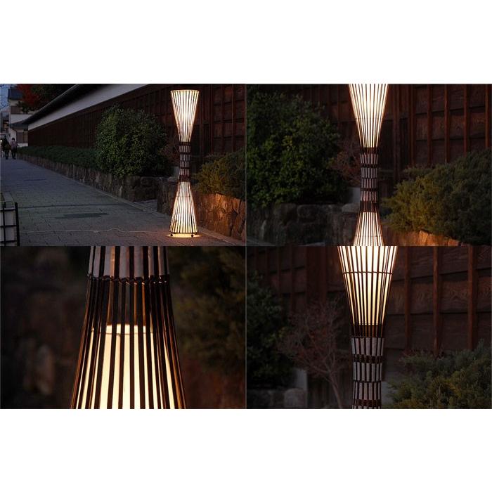 スタンドライト 和モダン アジアン 和風 ナチュラル 竹 おしゃれ 間接
