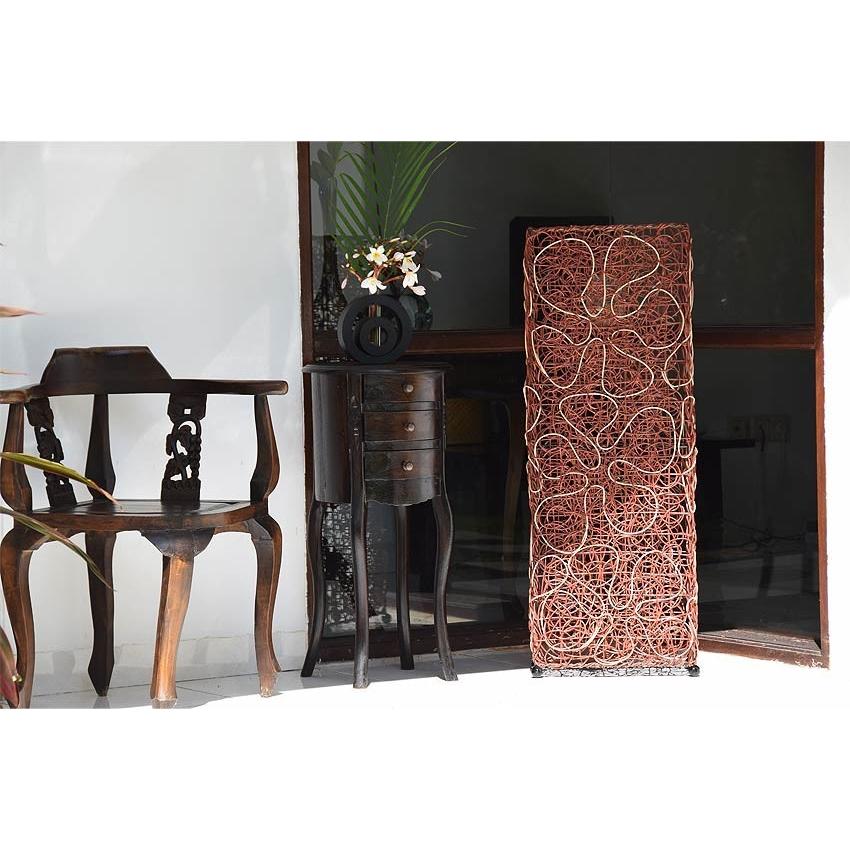 LED電球付 アジアン照明 おしゃれ照明 フロアライト フロアスタンド