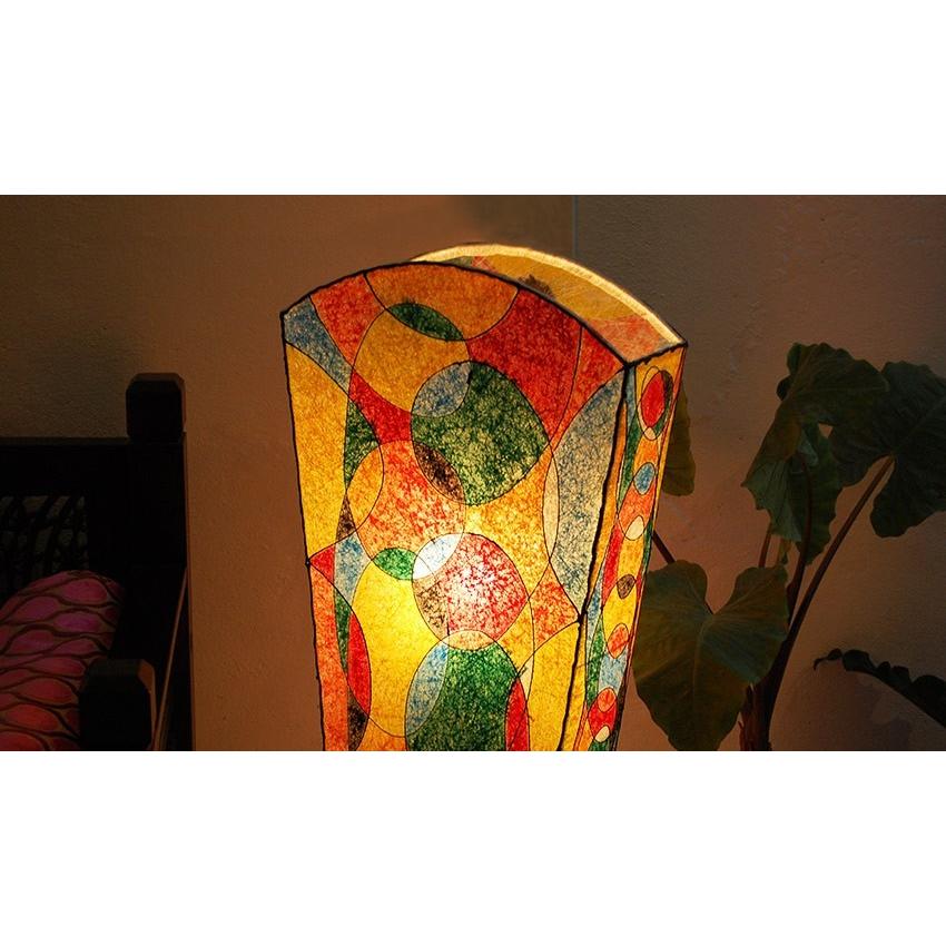 LED電球付 アジアン照明 おしゃれ照明 フロアライト フロアスタンド