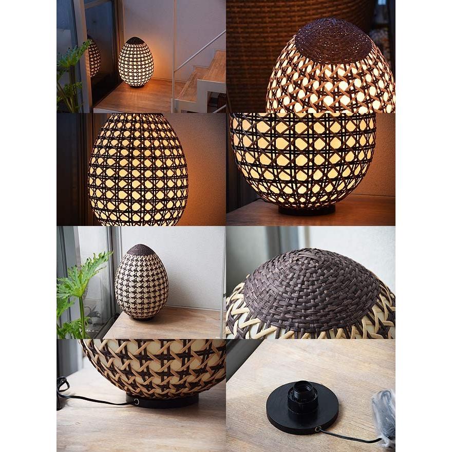 間接照明　ルームランプ　フロアスタンド　大球　和室　洋室　アジアン LED電球付】アジアン照明 おしゃれ照明 フロアライト フロア