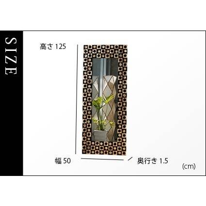 鏡 おしゃれミラー 壁掛け鏡 ウォールミラー 全身 姿見 角型 玄関