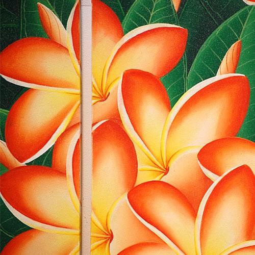 バリアート アートパネル モダンアート プルメリア フランジパニ