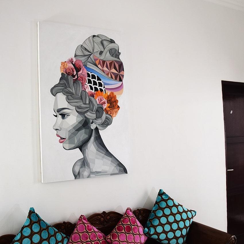 アクリル画　絵画　インテリア　現代アート アート 【ソシ美@幻】 現代アート イラスト 絵 絵画 Art