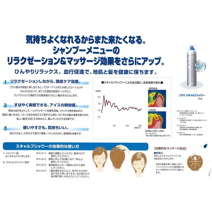 限定特価 ニチリ スキャルプシャワー 250g Columbiatools Com