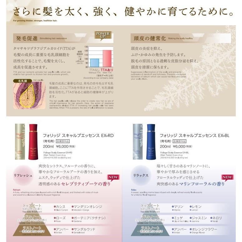フォリッジEX 中野製薬 ナカノ フォリッジ スキャルプエッセンス EX-BL