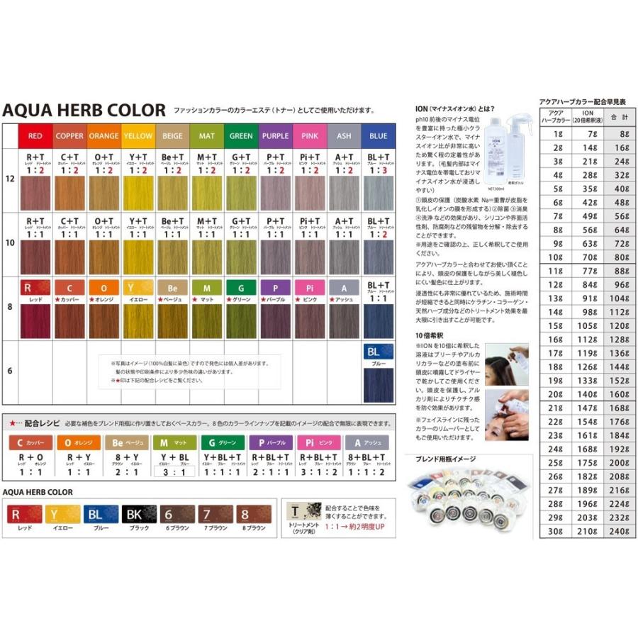 アクアハーブカラー プレミアム Bk ブラック 100g E 愛らんどびゅーてぃ 通販 Yahoo ショッピング