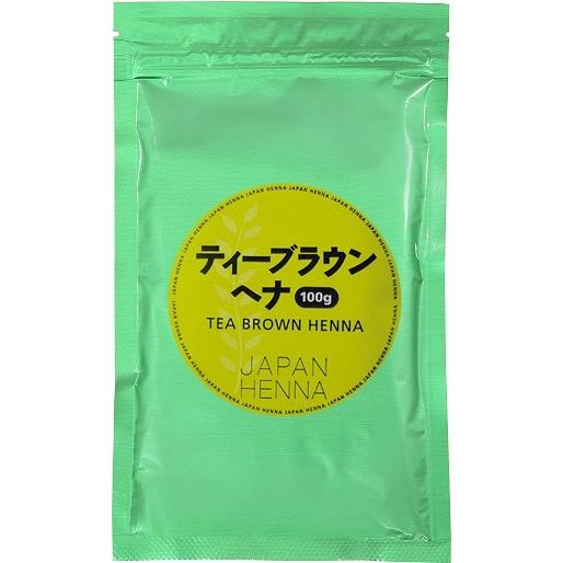 ジャパンヘナ ティーブラウンヘナ 100g : 愛らんどびゅーてぃ - 通販