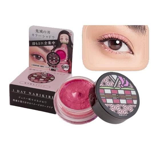 鬼滅の刃 カラーシャドウ 竈門禰豆子 ピンク 10g : 愛らんどびゅーてぃ