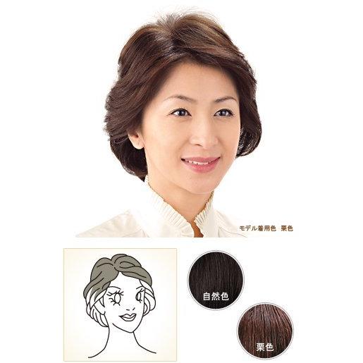 4560205150536 おしゃれヘアピース HPN−130A自然色 27558【キャンセル不可】 部分ウィッグコレクション おしゃれヘアピース HPN-130 穴なしM 自然色 : 愛らんどびゅーてぃ