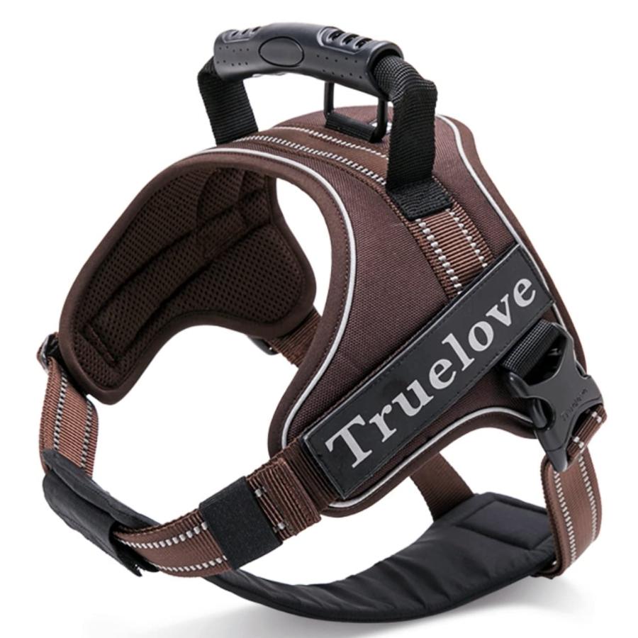 2WAY喉に優しい犬ハーネス 負担軽減犬用ハーネス TRUE LOVE日本授権店 犬用胴輪 ドッグ ペット用品 ハーネス