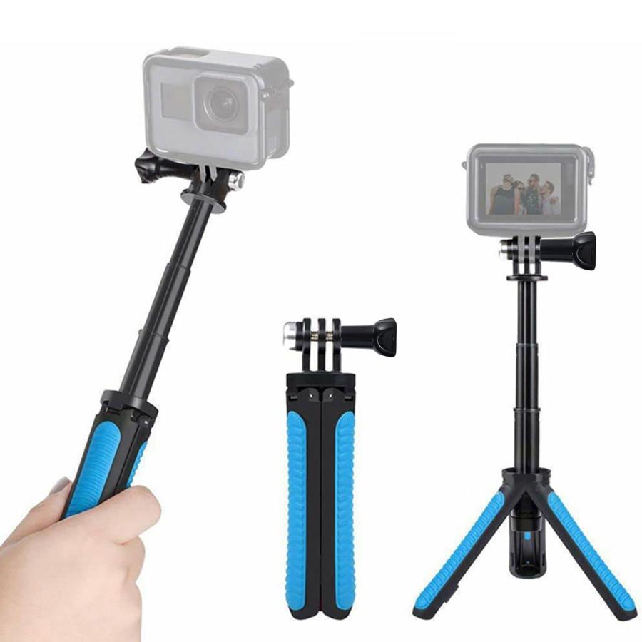 GoPro 自撮り棒 GoPro ゴープロ アクセサリー セルカ棒 3way 自撮り棒 スマホ三脚自撮り棒 3段伸縮 GoPro hero11 10｜islandbs｜02