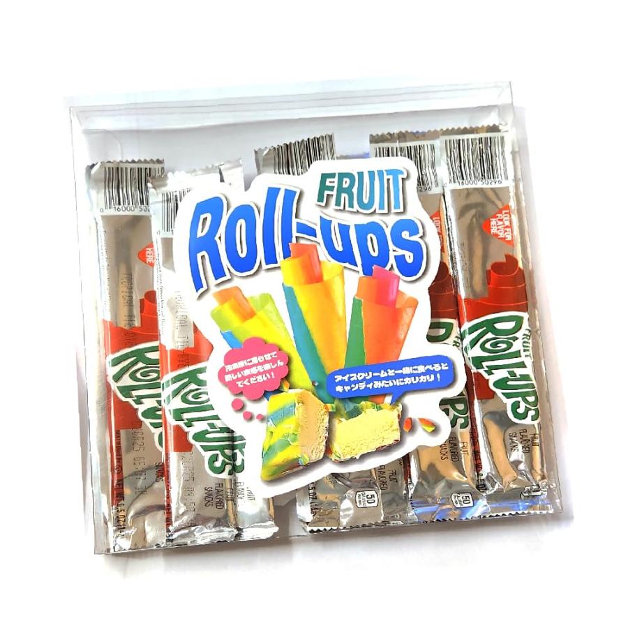 Betty Crocker Fruit RollUps ベティクロッカーフルーツ ロールアップキャンディ （2種フレーバー）10本セット