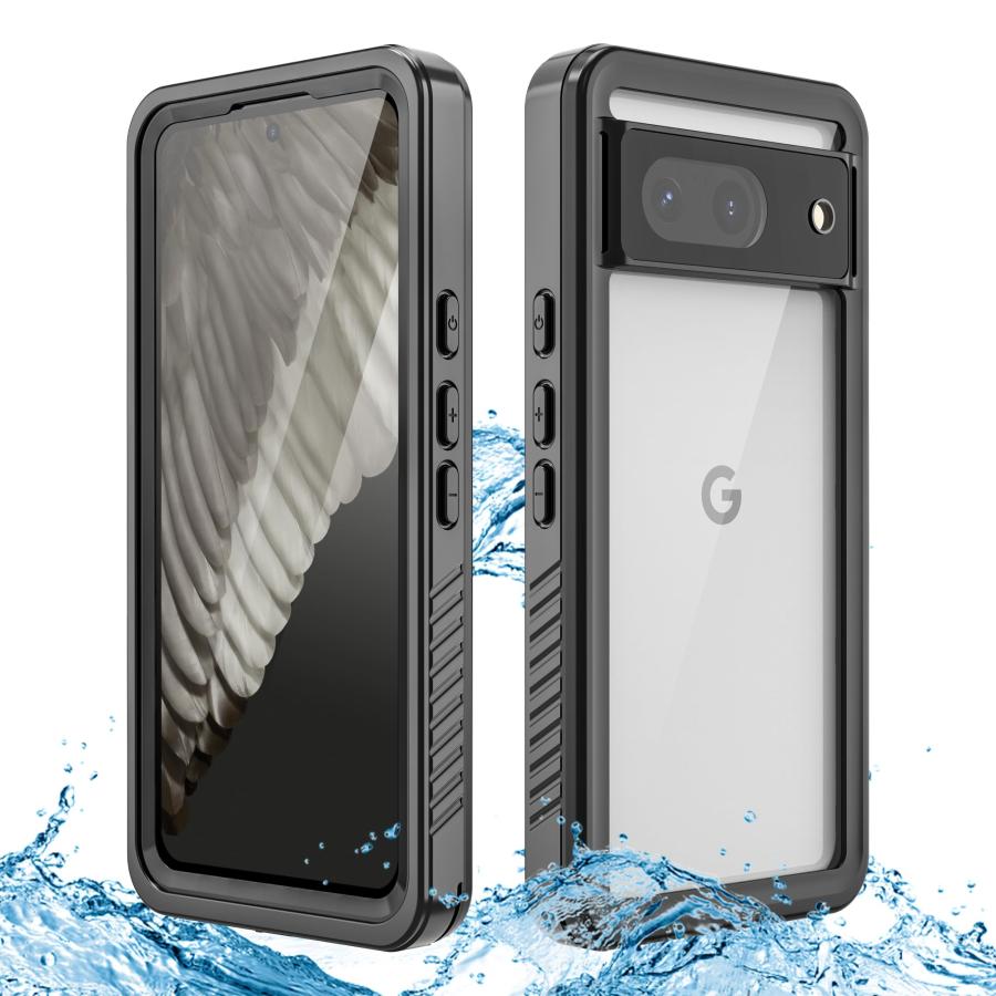 【Taosan】 Google Pixel 8 ケース 防水 IP68防水規格 指紋認証対応・Qi充電対応 防雪 防塵 ピクセル8 スマホケース スト｜islandbs｜02