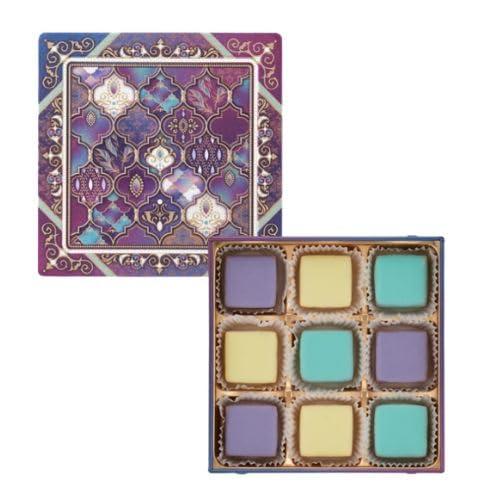 メリーチョコレート ジャミーラ アズラクジャミール(美しい青) 9個入