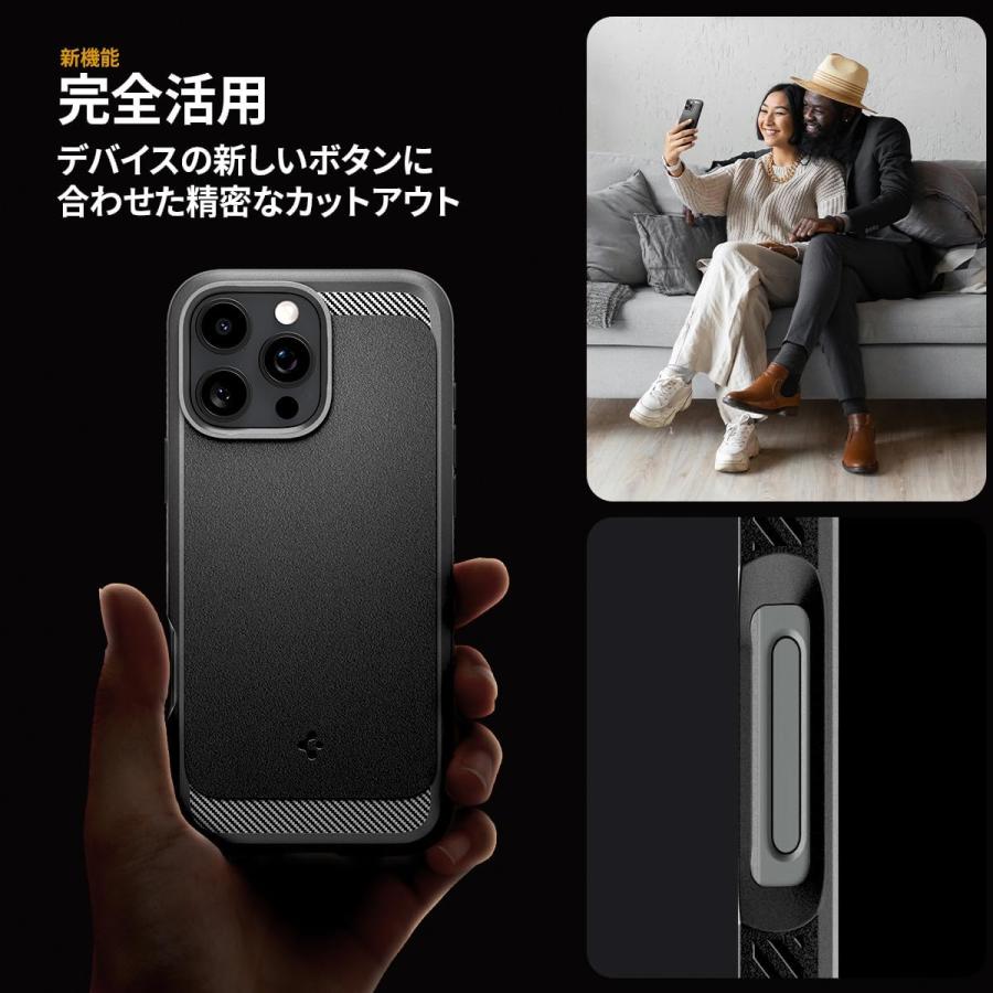 Spigen 【創業18年の技術力】iPhone 16 Pro Max ケース MagSafe対応 マグネット搭載 マット 米軍MIL規格 エンツォ・アラミド・マグフィッ Spigen 【創業18年の技術力】iPhone 16 Pro Max ケース MagSafe対応