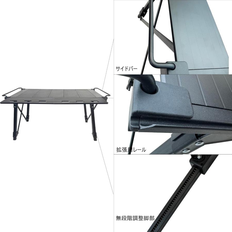 IGTテーブル　solotour Solotour IGTテーブル アウトドア テーブル キャンプ 折り畳み アルミ