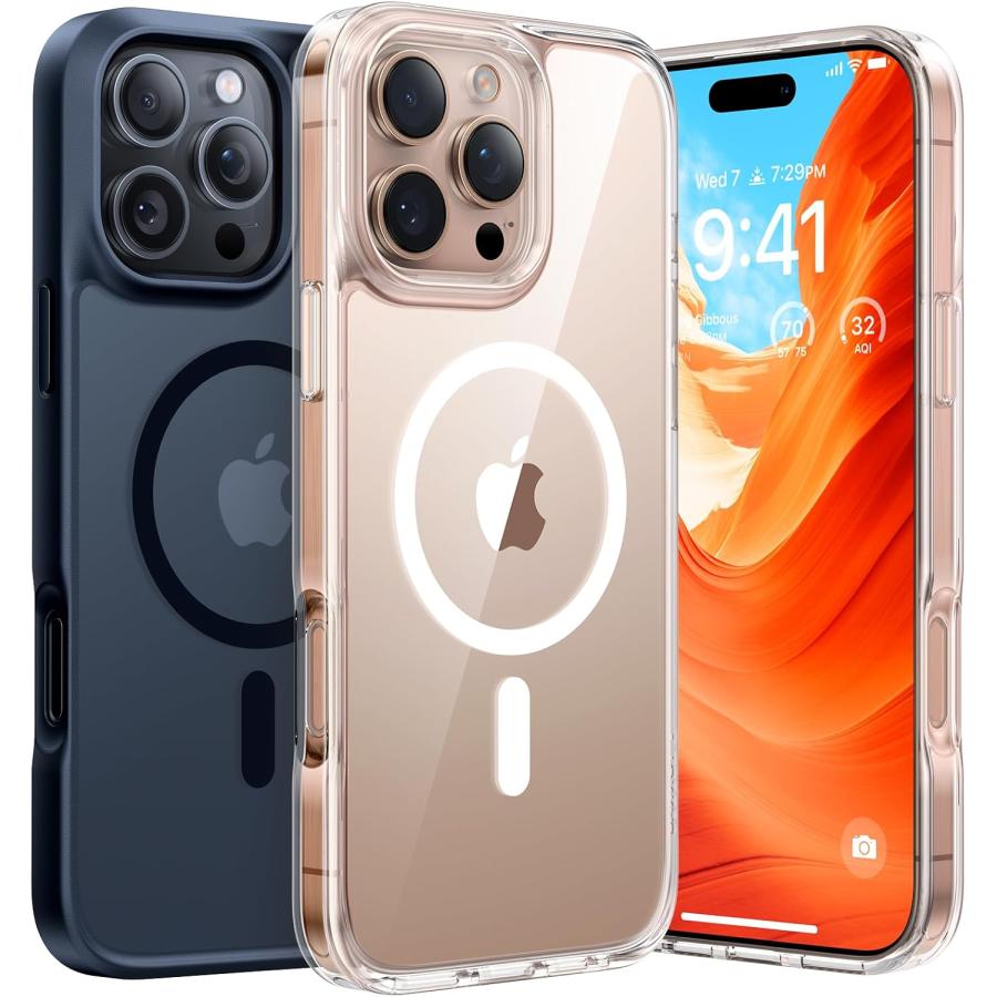TORRAS iPhone 16 Pro 用 ケース Magsafe対応 Amazon.co.jp: 【米軍進化・Magsafe対応】TORRAS iPhone 16 Pro