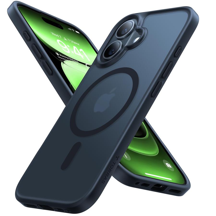 米軍進化・Magsafe対応】TORRAS iPhone 16 Plus 用 ケース