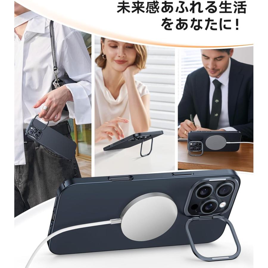 TORRAS iPhone16 Pro用 ケースMagsafe対応 隠しスタンド 楽天市場】【Magsafe対応・レンズスタンド】TORRAS iPhone16pro
