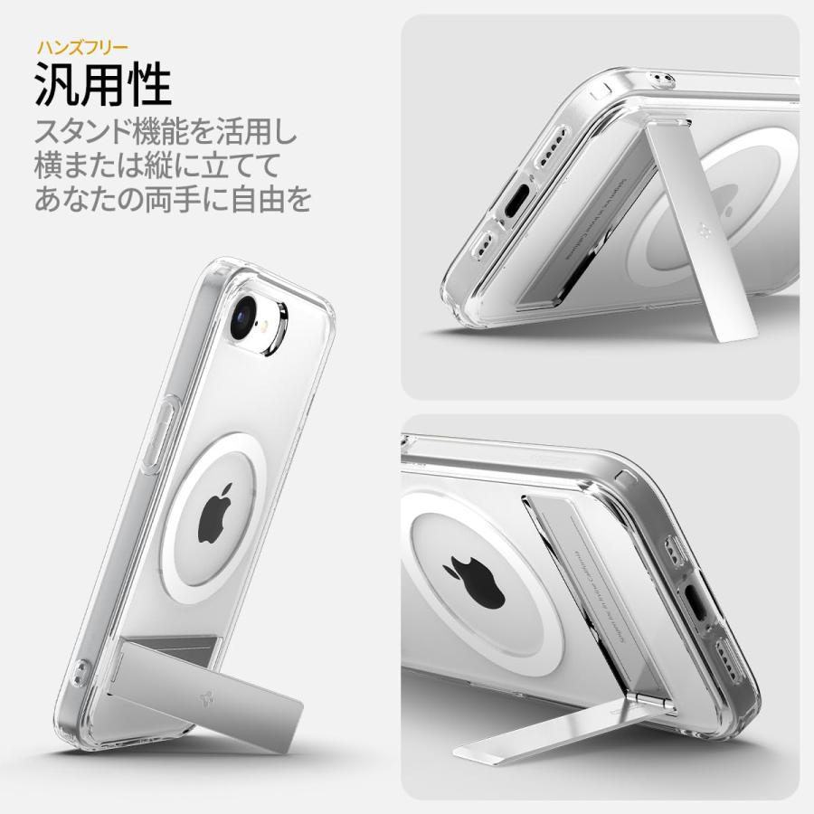 Spigen 【創業18年の技術力】 iPhone 16e ケース MagSafeアクセサリー