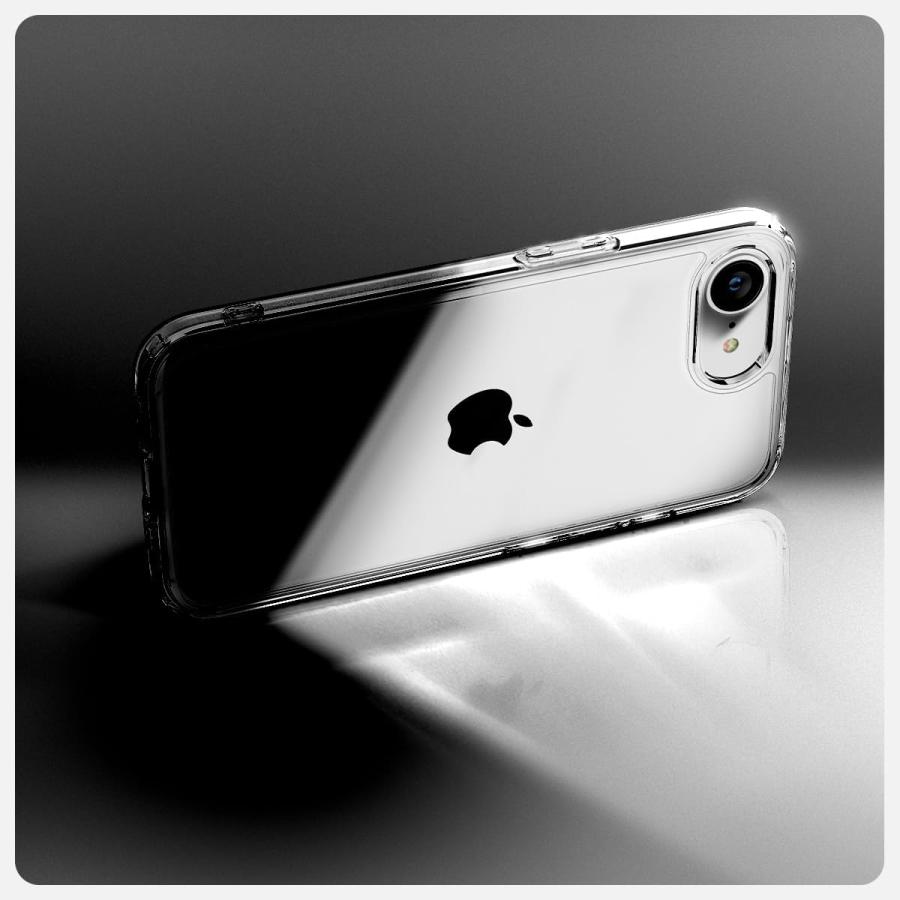 Spigen 【創業18年の技術力】 iPhone 16e ケース クリア 透明