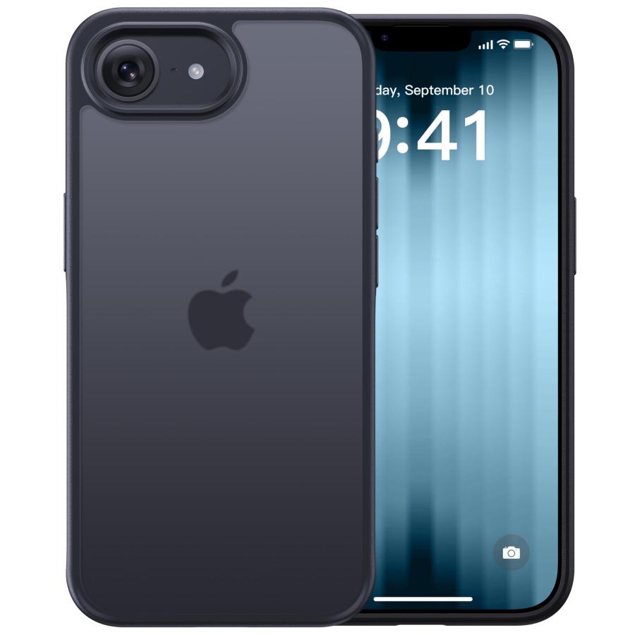 米軍MIL新規格・指紋防止】CASEKOO iPhone 16e 用 ケース 耐衝撃 滑り