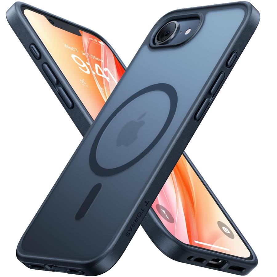 TORRAS iPhone 16e 用 ケース【米軍進化耐久・高?力マグネット