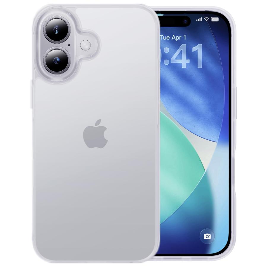 米軍MIL規格・指紋防止】CASEKOO iPhone 17 用 ケース 耐衝撃 滑り止め
