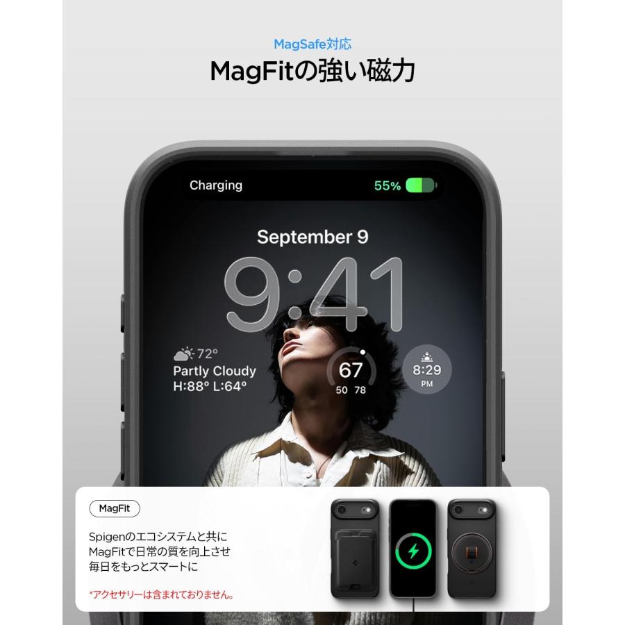 Spigen 【創業18年の技術力】 iPhone Air ケース MagSafe対応